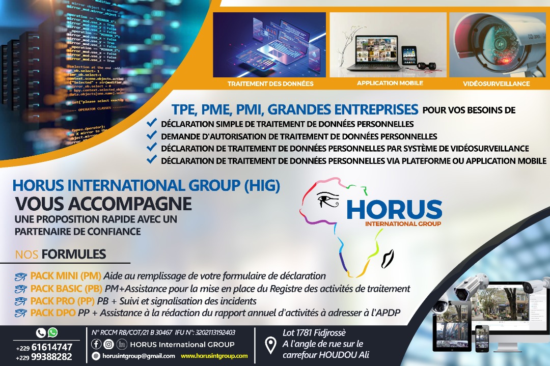 Horus Formules et Packs